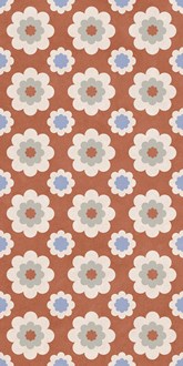 HOMEY FLOWER COTTO NAT 598X1198